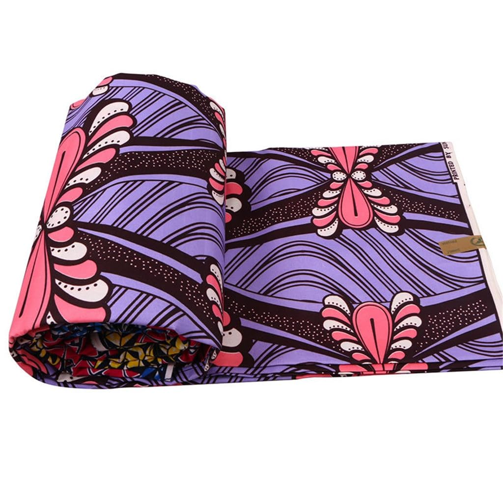 Dacron Batik africano Tessuto stampato fronte-retro africano Tessuto for abiti nazionali africani