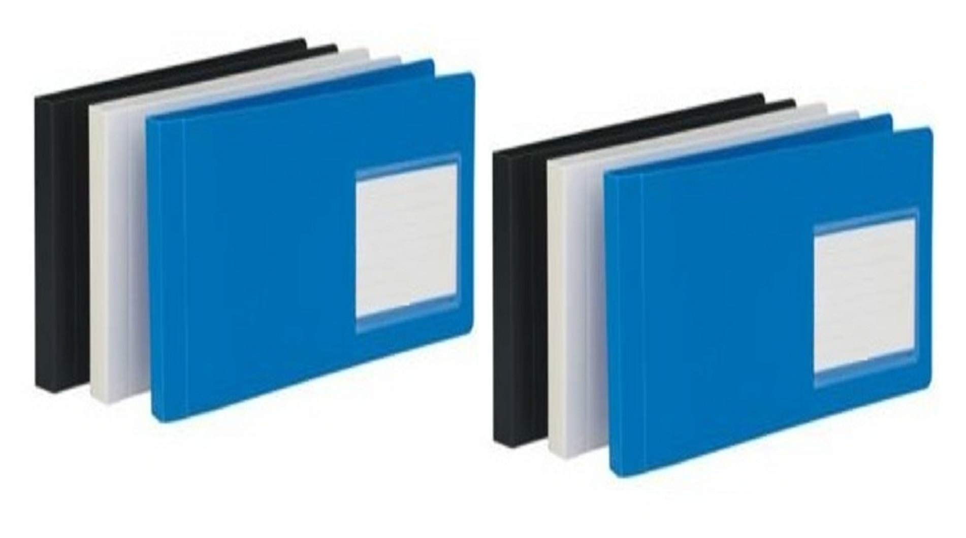 Lappu Plastic Cheque Book Holder Cheque Book Folder Cheque Book Cover Cheque Book Protector Plastic Cover (Multicolor) (Pack of 6)-image-46
