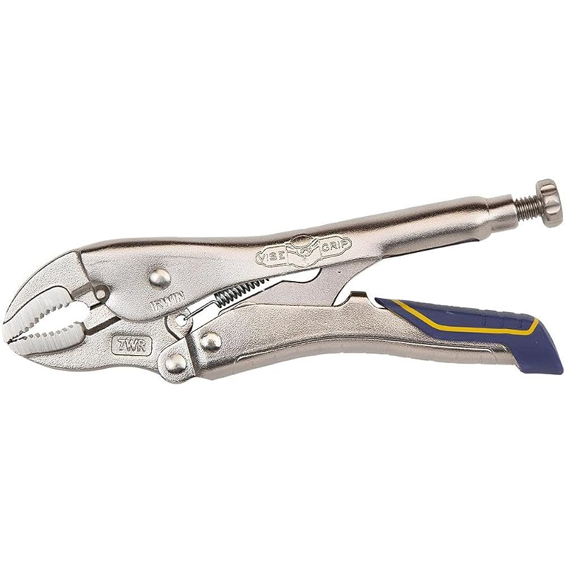 Alicate de Pressão IRWIN VISE-GRIP Fast Release com Mordente Curvo e Cortador de Fios 17,8 cm IRHT82580