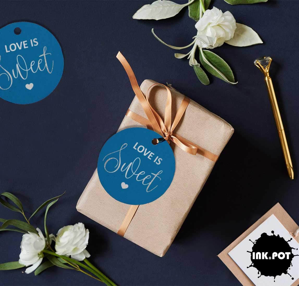 HURRISE étiquettes Volantes 100pcs Papier Carte étiquette étiquette