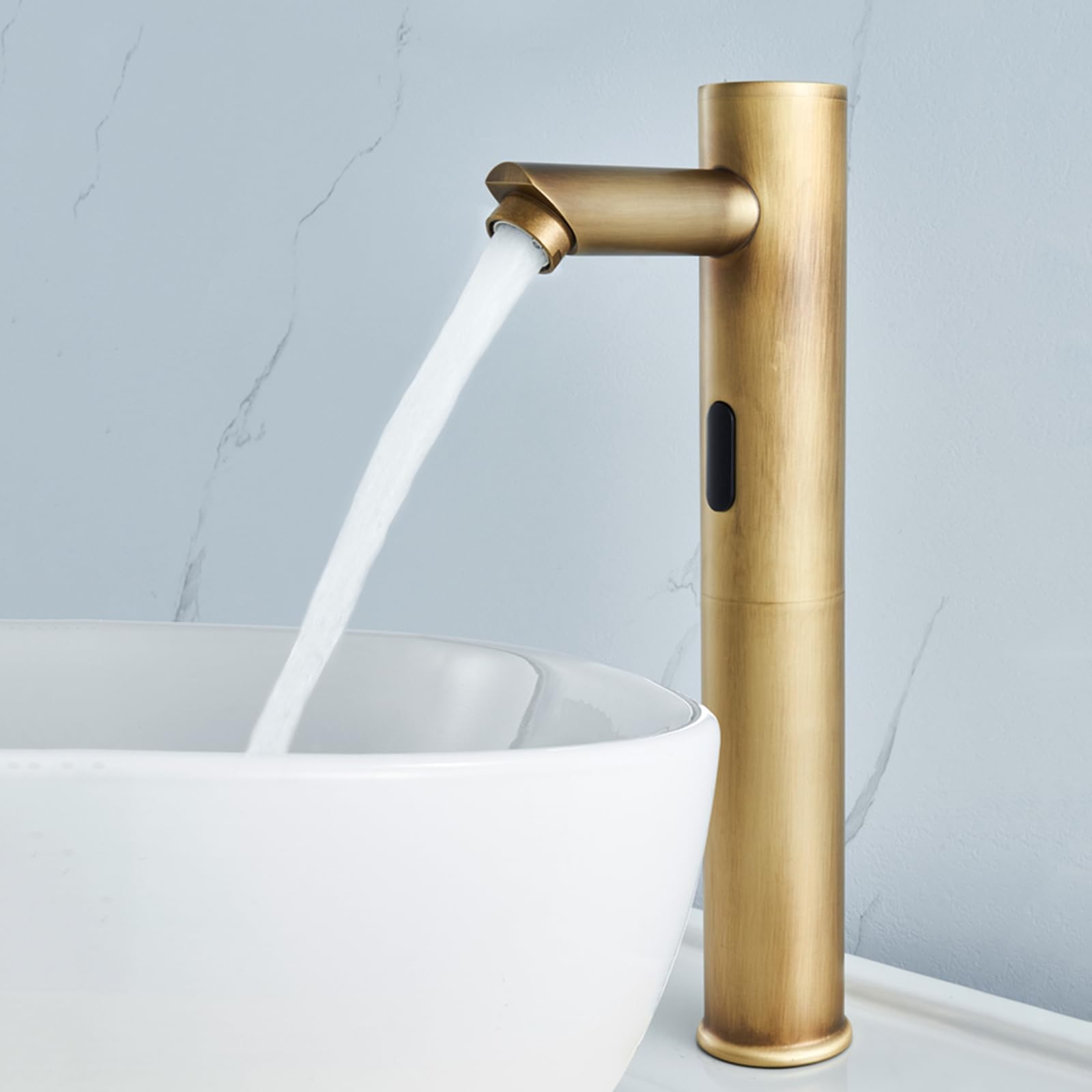 ZYCHSJXA Touchless Bathroom Sink Faucets Antique Taps for Automatic Infrared Sensor Faucet,High