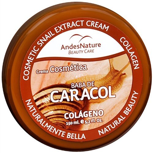 Crème bave de escargot Andes Nature anti-âge et anti-acné pour réduire les rides