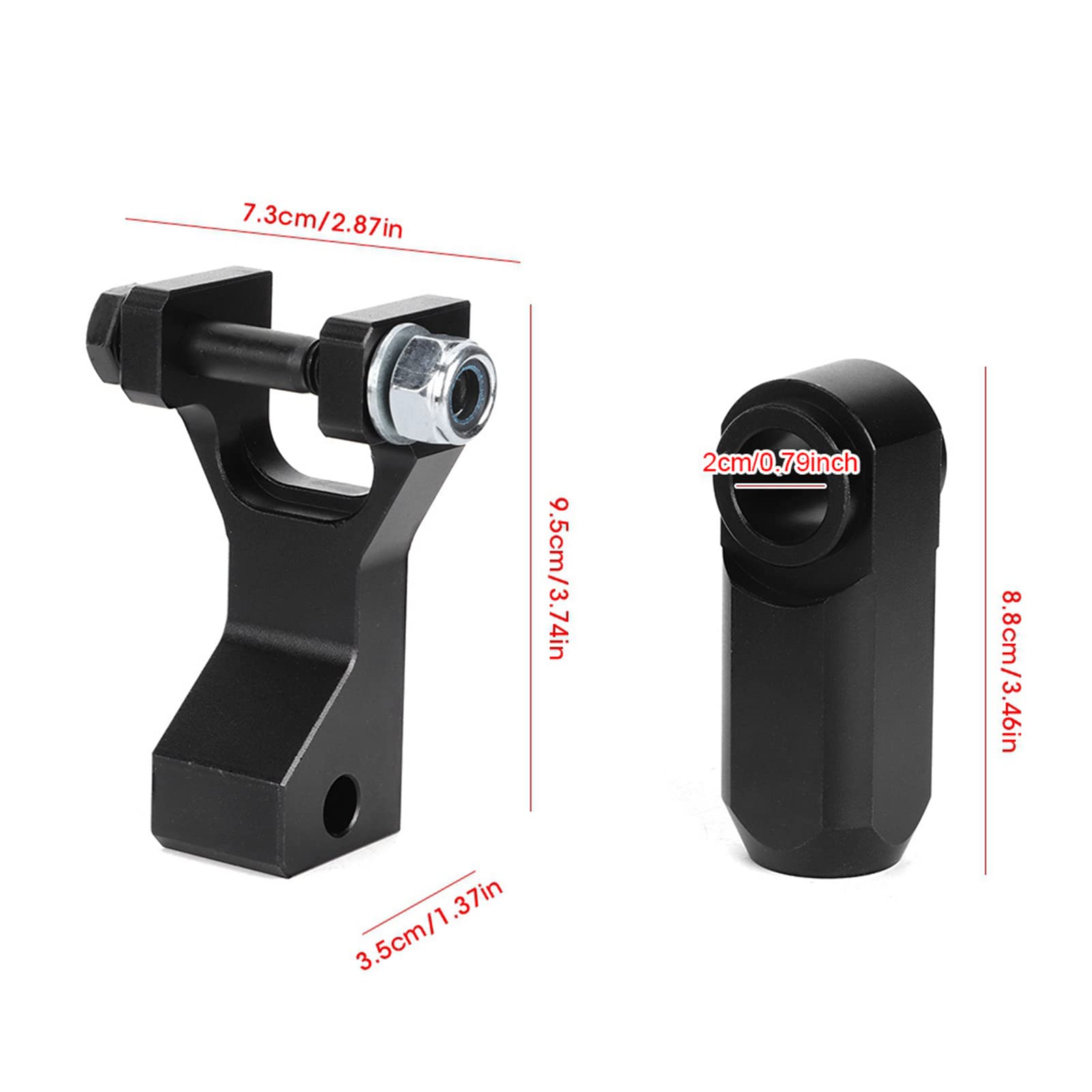 Kit Abbassamento ATV Per Yamaha Raptor 350/660/700 - Anteriore E Posteriore Regolabile - Foto 2