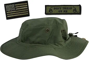 Gadsden and Culpeper Operator Boonie Hat Bundle & Patches - USA/DTOM
