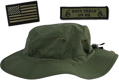 Gadsden and Culpeper Operator Boonie Hat Bundle & Patches - USA/DTOM
