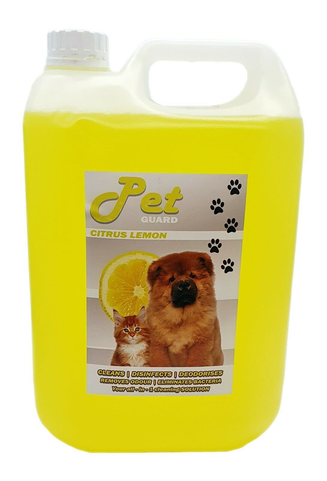 Trade Chemicals Dog Pet Kennel Disinfectant and Deodoriser PET GUARD 5L (Ci