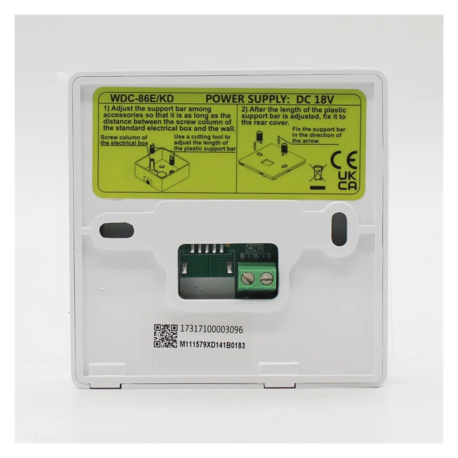 Gruppo Telecomando, Compatibile Con Midea, WDC-86E/KD KJR-86E/BFKD-E Numero Parte 17317100003096 Riparazione Unità Interna