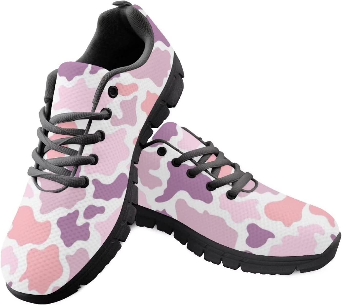 Yzaoxia Sneakers for Women Size 5-11 Lightweight Breathable Running Tennis Shoes Teens Comfortable Walking Shoes