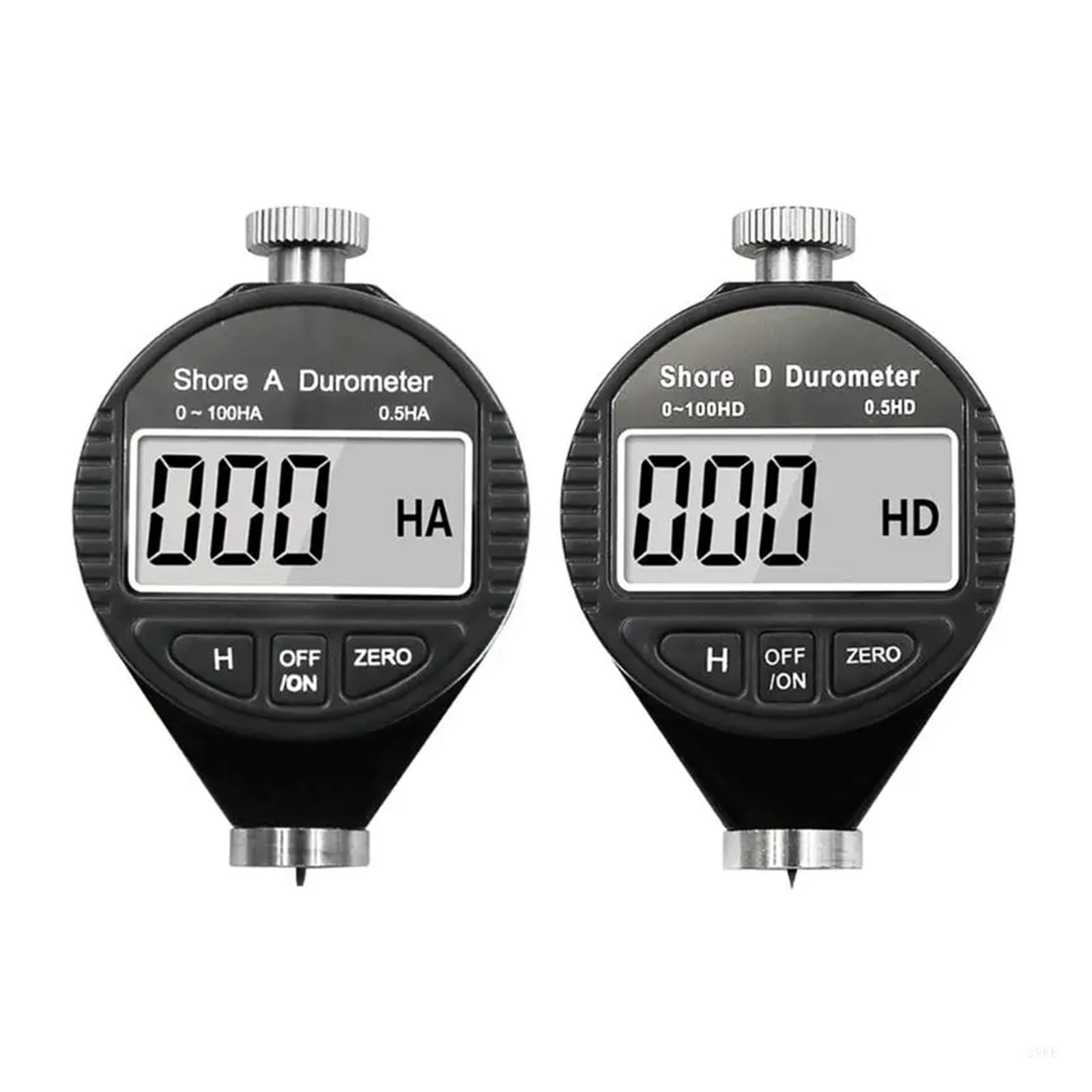Durómetro Digital Portátil con Pantalla LCD, Esclerómetro, Durómetro For Neumáticos De Caucho Y Metal.