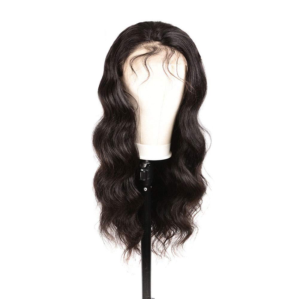 Perruque avant de lacet cheveux longs bouclés 24 pouces pour changer de style au quotidien