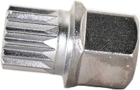 Vista 19 de TEMO 34/18Pt Llave de extracción de tuerca de rueda antirrobo para pernos de bloqueo de rueda TEMO S3054 para vehículos BMW
