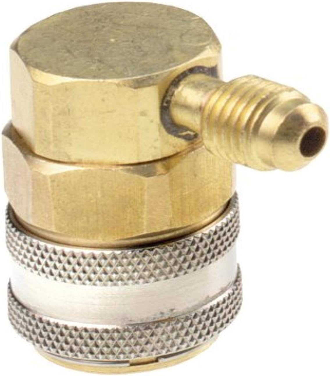 FJC 6009 1/4" 90 Degree R134A High Side Quick Coupler