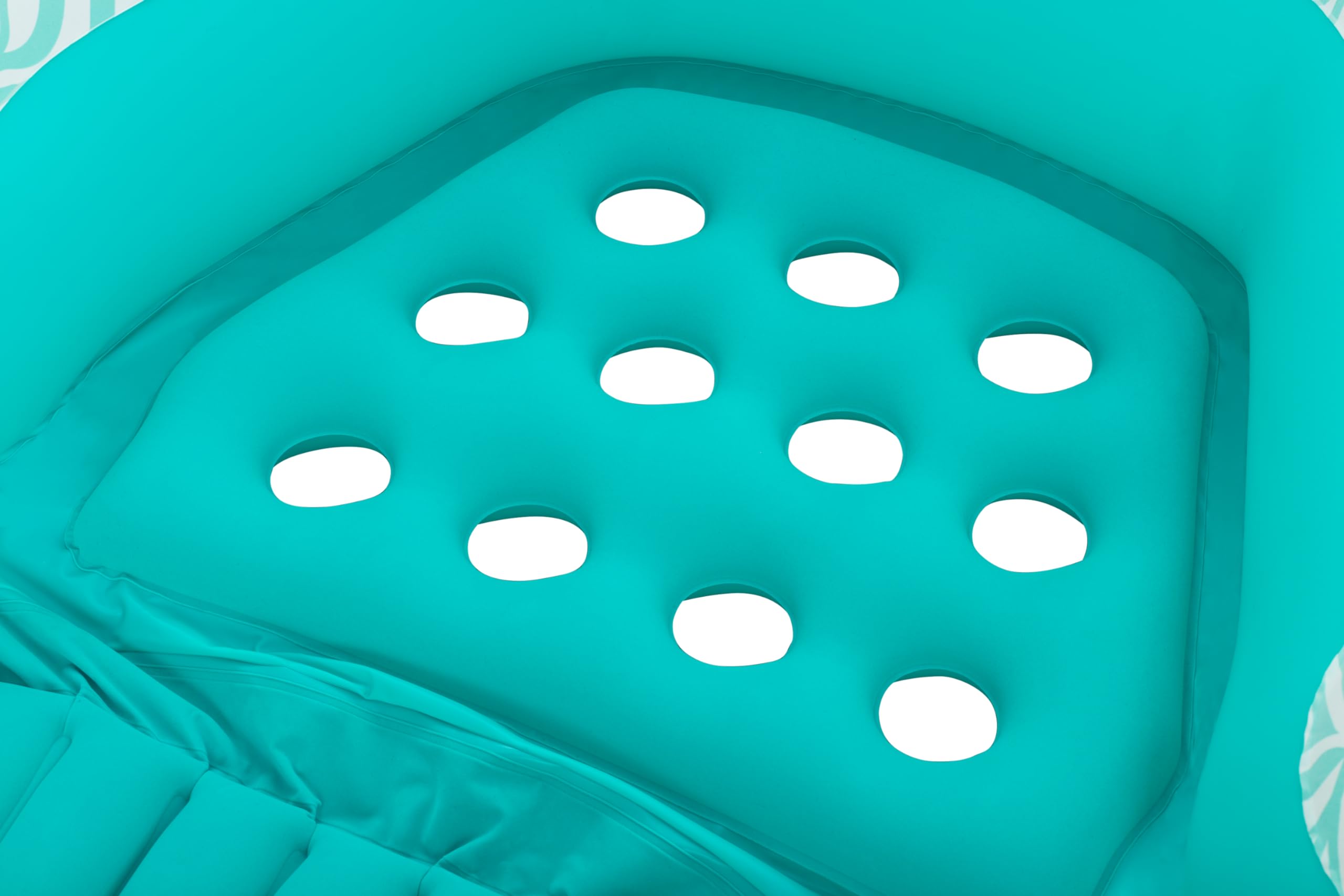 Bestway | Komfortowe pluszowe krzesło Deluxe Pool Lounge Floatie dla dzieci i dorosłych