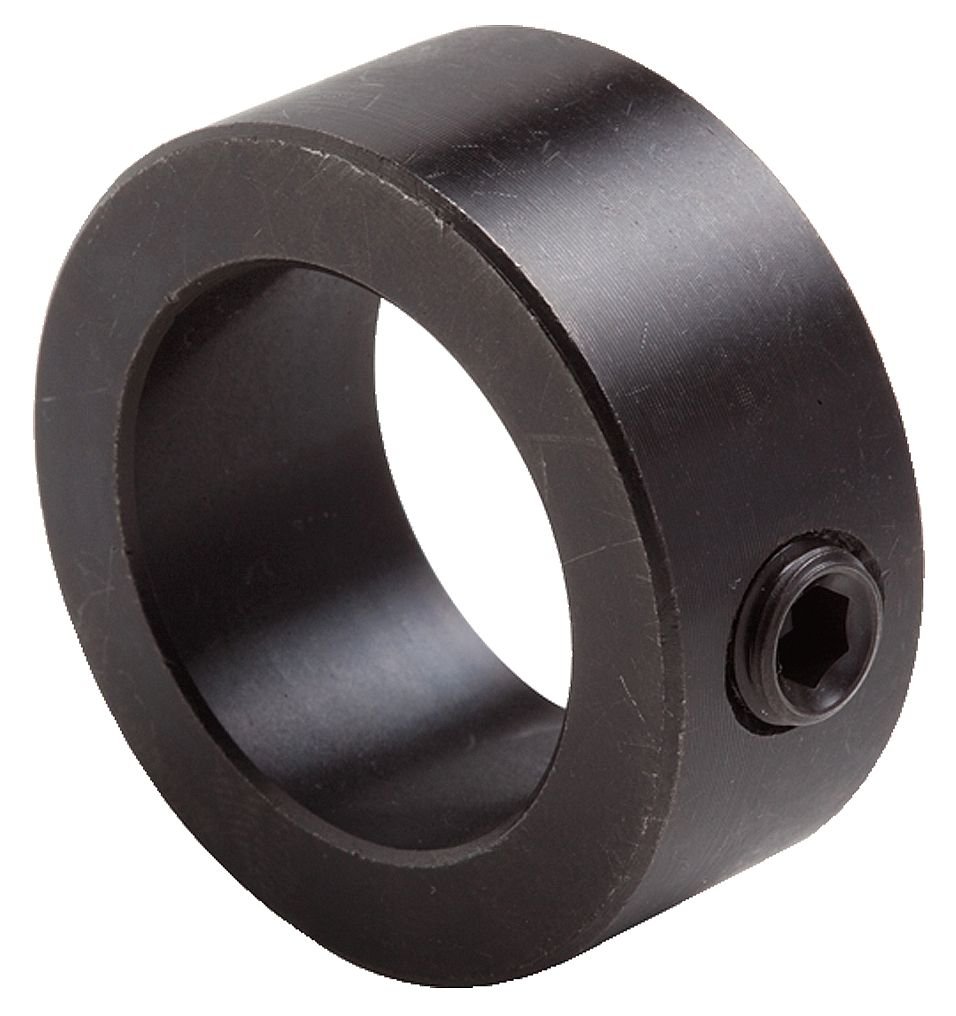 Climax Metal C-175-BO Steel Set Screw Collar, Black Oxide Plating, 1-3/4