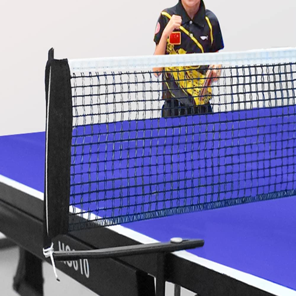Red de Tenis de Mesa 2 pcs Portátil Poliéster Algodón Reemplazo Accesorios Entrenamiento Juegos