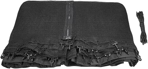 Miniatura 4 de Accesorios para trampolín, red de seguridad para cama elástica, repuesto de rebote, redes de seguridad con marcos redondos para 6 postes rectos, 5