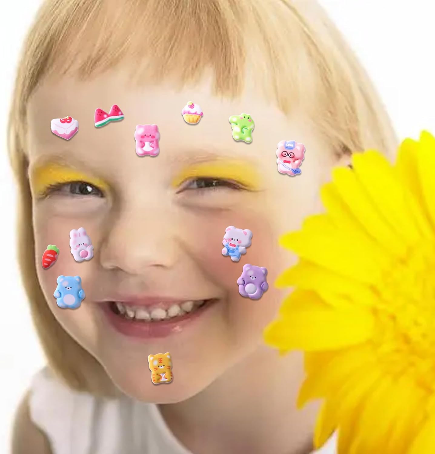 300+ 4 Different Sheets, 3D Puffy Resuable Kids Sticker for Toddler, Including Rabbits, Dogs, Bears, Cats and More,Animals Stickers for Boys Girls Teachers Gift, Party Supplies, Reward (Animal)