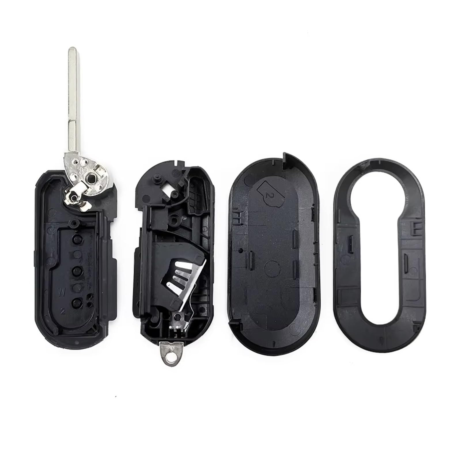 Compatibile Con Peugeot Per Boxer Per Bipper 2008 2009 2010 2011 2012 2013 2014 2015 Auto Chiave A Distanza Borsette Caso Della Copertura Di Ricambio(Model2)