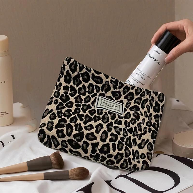 Azlanway Cosmetic Bag Women's Cord with Zip 26 x 18 x 2 cm - Image 3