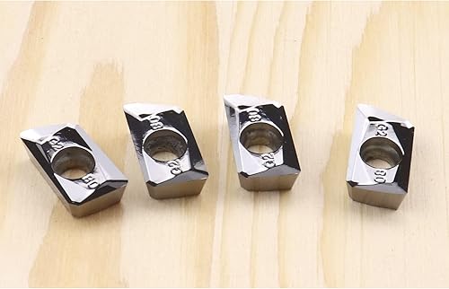 Piezas de repuesto de carburo cortadores de carpintería espiral helicoidal cepilladora cabeza 4 piezas por ROOCBIT