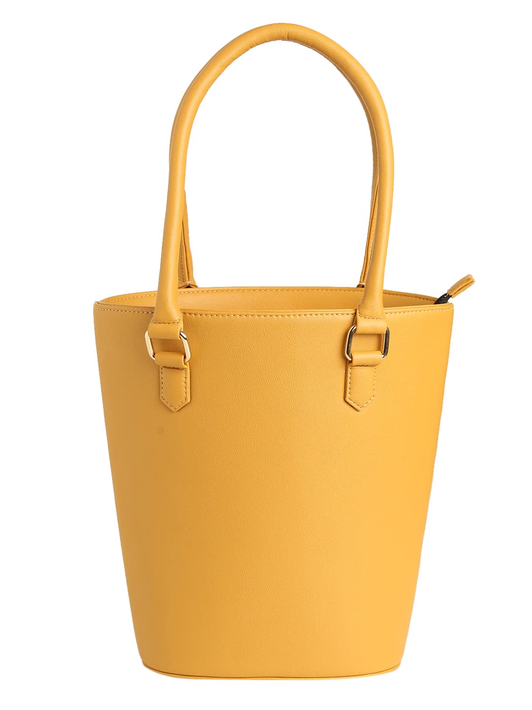 RASHKI BUCKETO - Womens Vegan Leather Tote Bag/Handbag | Day Bag | Beach Bag (Yellow) (B09K41C6KR) Amazon Price History, Amazon Price Tracker