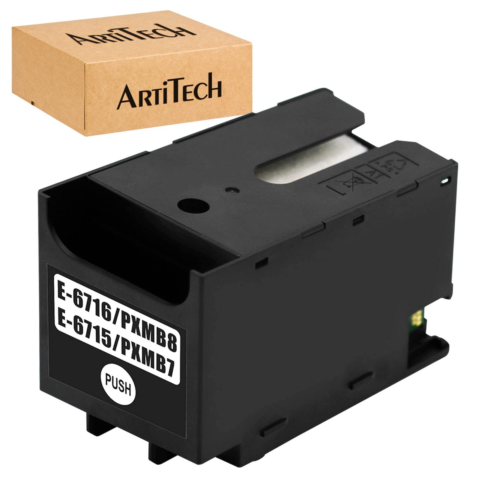 ARTITECH T6715 T6716 Ink Maintenance Box 6715 6716 Remanufactured for Workforce Pro WF-4720 WF-4730 WF-4740 WF-4830 WF-3820 WF-C5710 EC-4040 WF-4734 WF-4820 WF-4834 ET-8700 WF-C5790 Printer