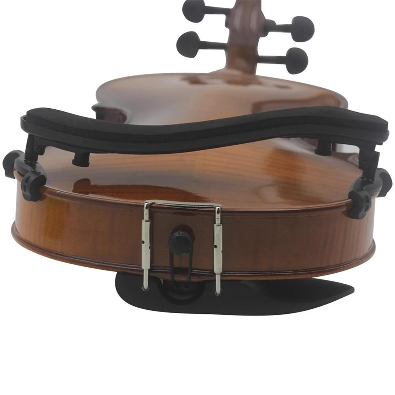 Accessoires Violon Débutant Coussin D'épaule Réglable Pour Violon Noir Souple Adapté Aux Violons 3/4 Et 4/4