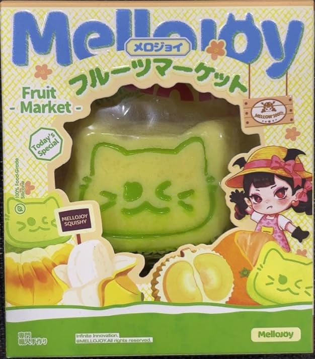 Amazon | メ口ジョイ スクイーズ トイ ムースクリーム 【メロンにゃん