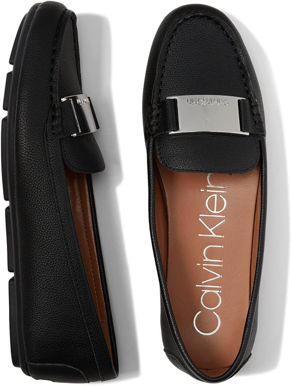 Amazon.com | Calvin Klein Unisex-Adult Lisette Loafer Flat | Loafers & Slip-Ons