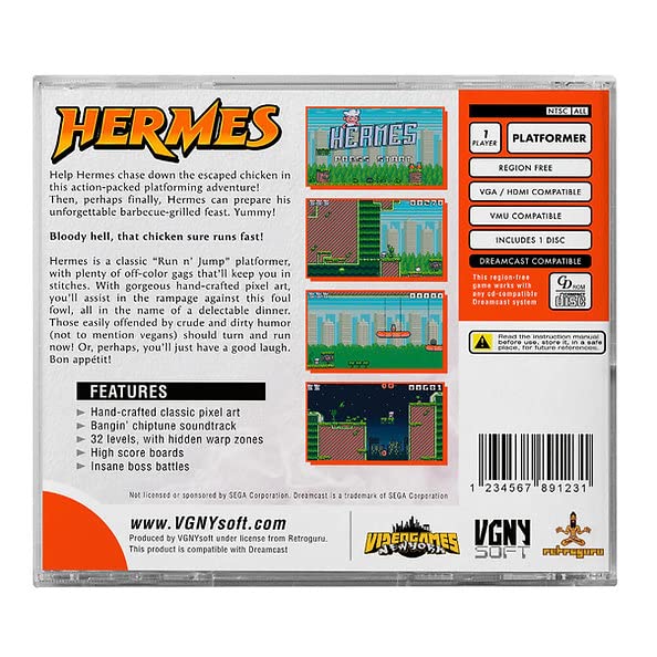 Image of Hermes for Dreamcast
