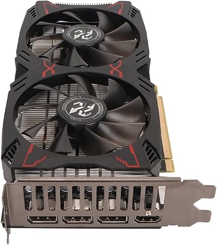 Miniatura 2 de Diyeeni RX5500XT - Tarjeta gráfica GDDR6 de 8 GB, tarjeta gráfica de 128 bits y 1750 MHz, tarjeta de video de 8 K, tarjeta gráfica de computadora