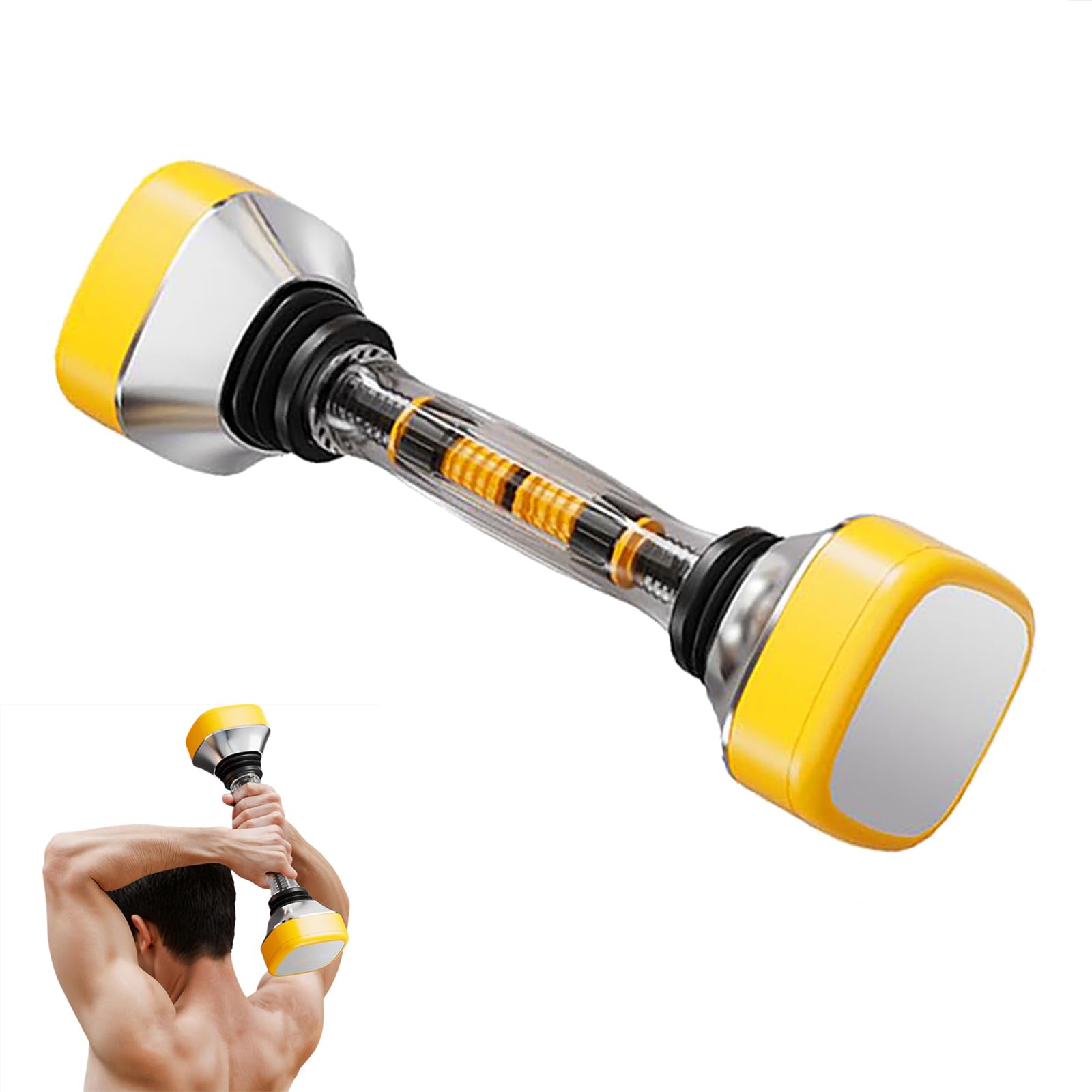 Verstellbares Hantel-Set, 10–30 kg, Einzel-Shake-Gewicht, Krafttrainingsgerät für Männer und Frauen, Heim-Fitnessstudio, Ganzkörpertraining