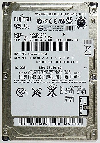Preisvergleich Produktbild 40GB Notebook-HDD Fujitsu MHV2040AT IDE ID12385
