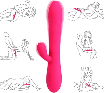 Portoo USB de Carga masajeador de Conejo de Mano Vibrador de ...