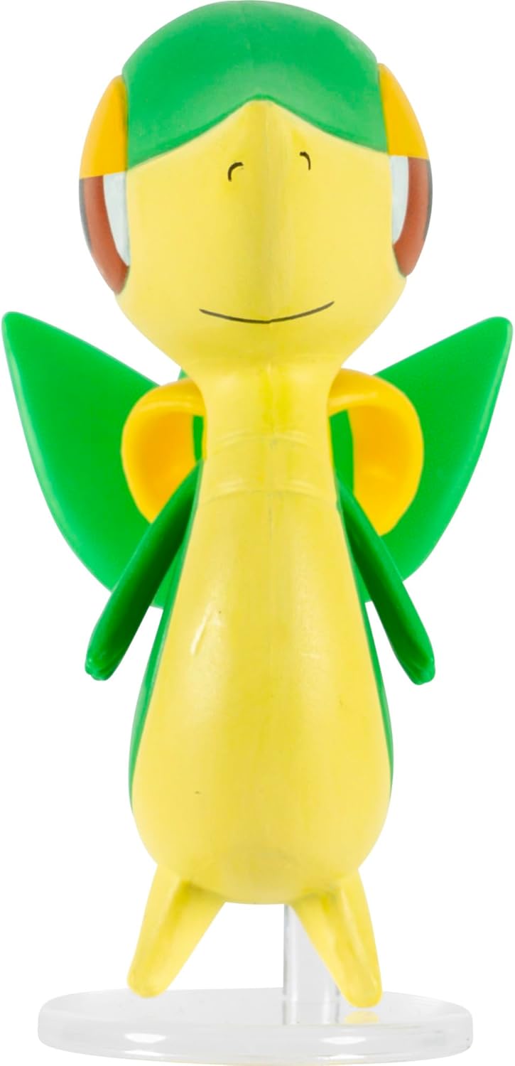 Pokemon Battle Figure 6 Pack - Features 2-Inch Snivy, Oshawott, Tepig, Chikorita, Sandshrew, and Pikachu Battle Figures