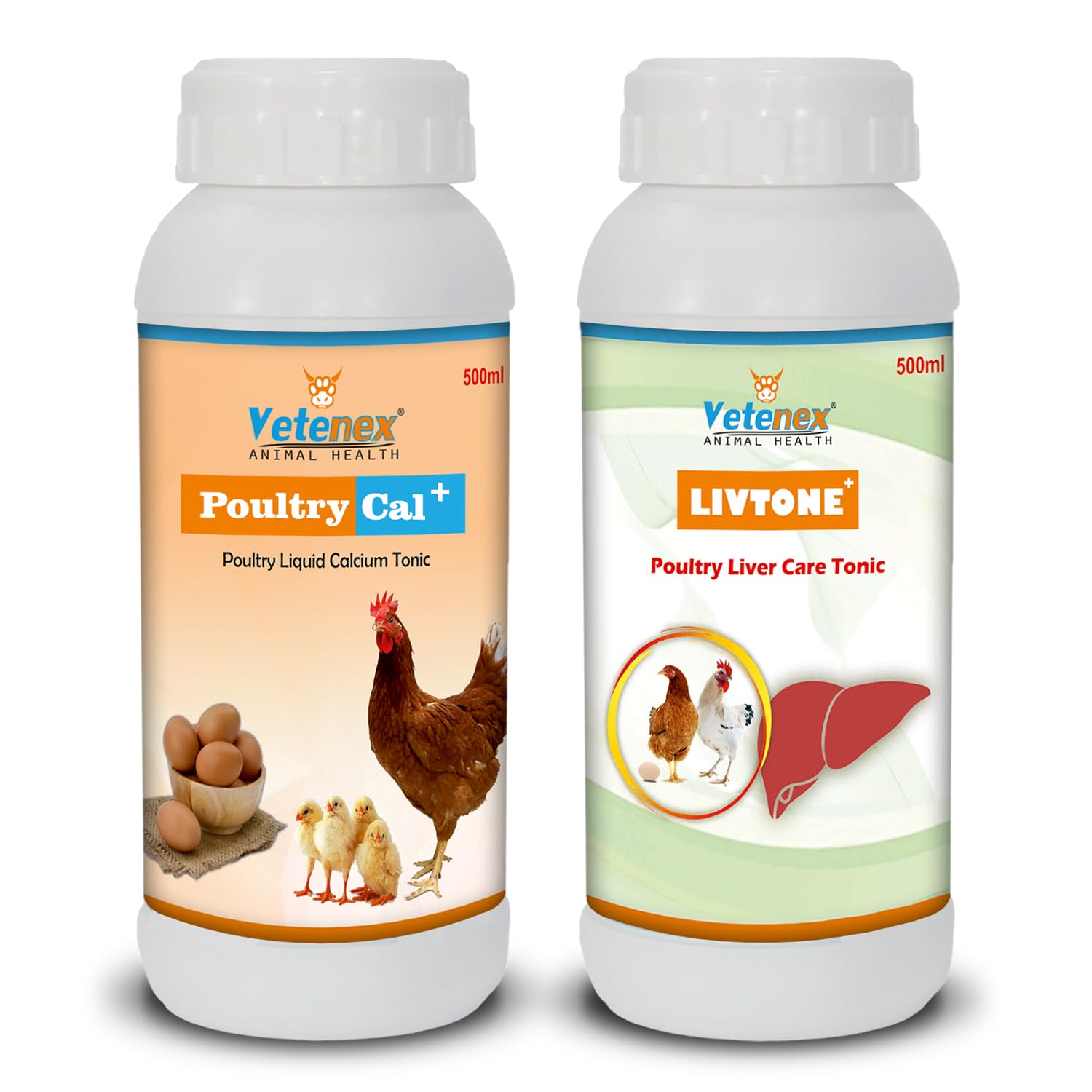VETENEX Calcium Supplement & Liver Tonic for Poultry - (Pack of 2) (B0C718J83V) Amazon Price History, Amazon Price Tracker