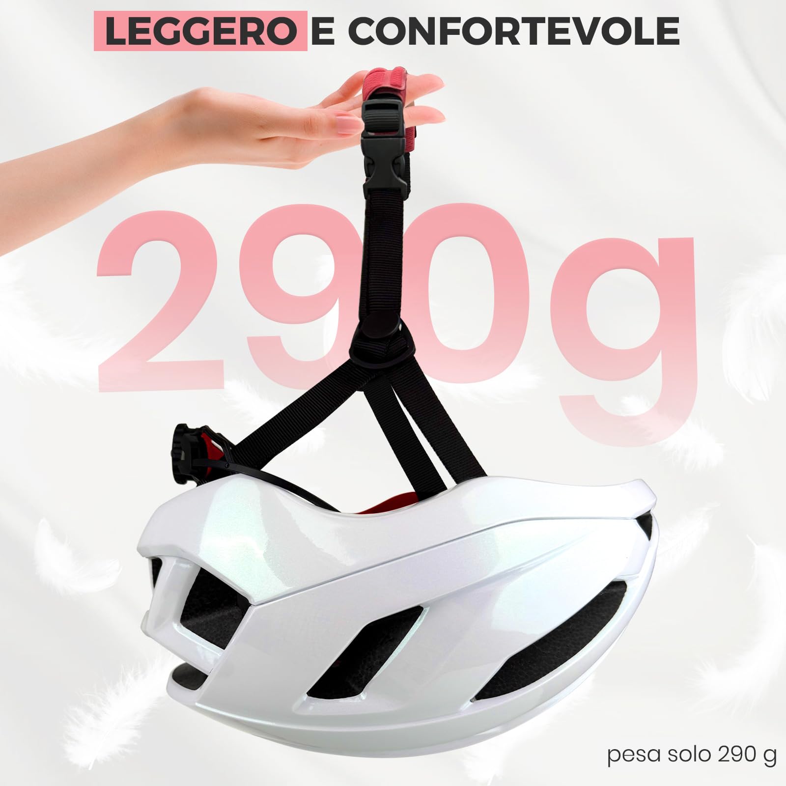 LeapBeast Casco Bici, Casco Monopattino Elettrico Adulti, Caschi da Bici Leggeri per Uomo Donna, Cascos da Bicicletta con Fodera Rimovibile per Mountain Bike e Strada