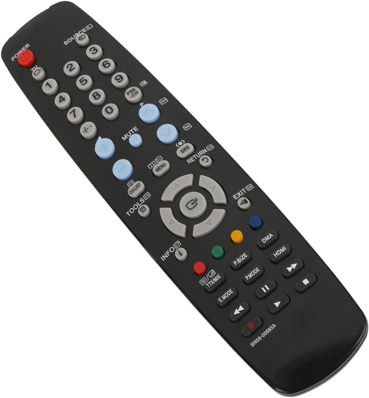 VINABTY BN59-00685A Replacement Remote Fit for Samsung LCD TV LE32A553 LE40A553 LE46A552 LE32A552 LE37A552 LE46A551 LE40A551 LE32A550 LE37A552P3R LE40A552P3R LE46A552P3R LE46A553 LE52A553 - Image 3