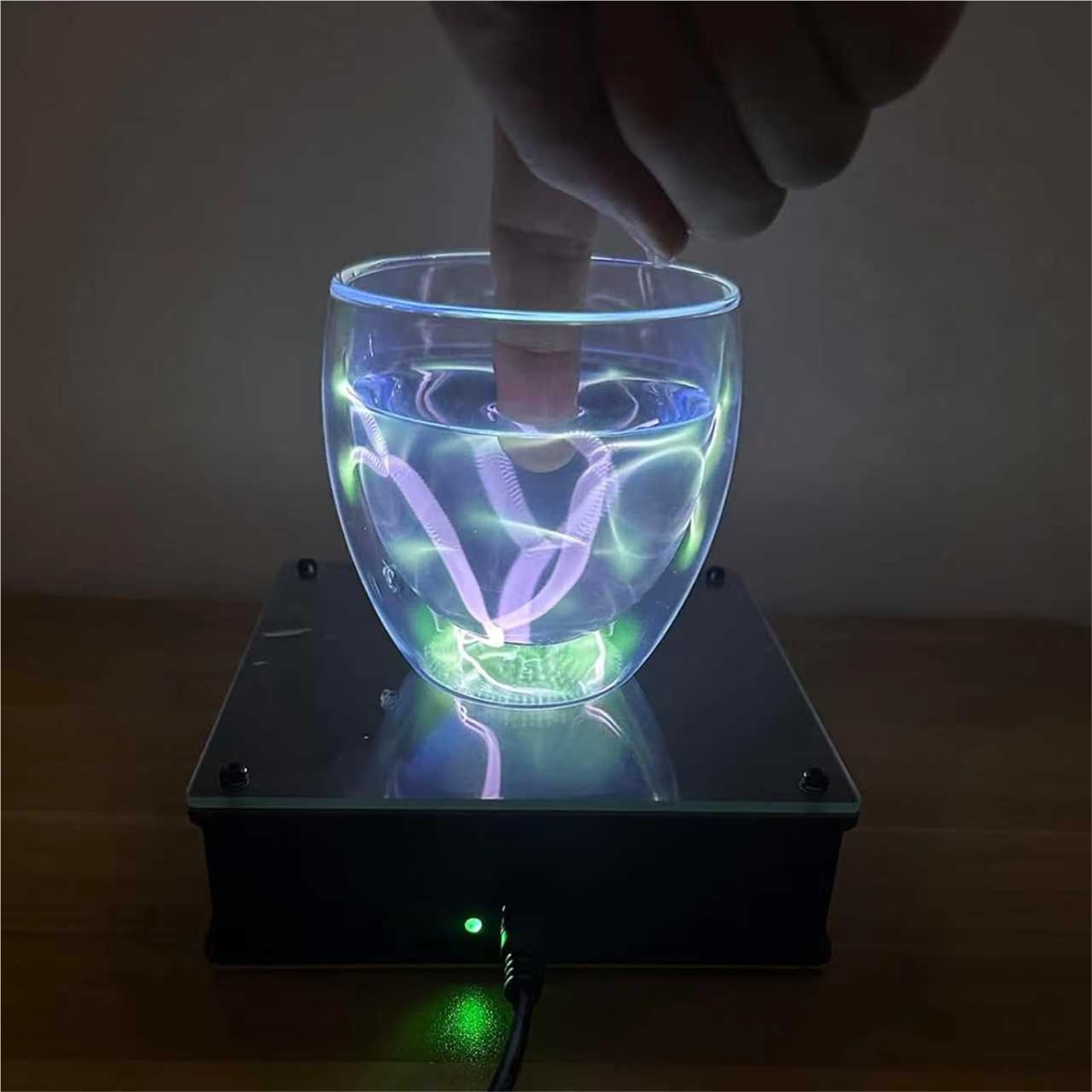 Lámpara de rayos eléctrica, lámpara de plasma para decoración de fiestas, regalos científicos y señal de advertencia al aire libre