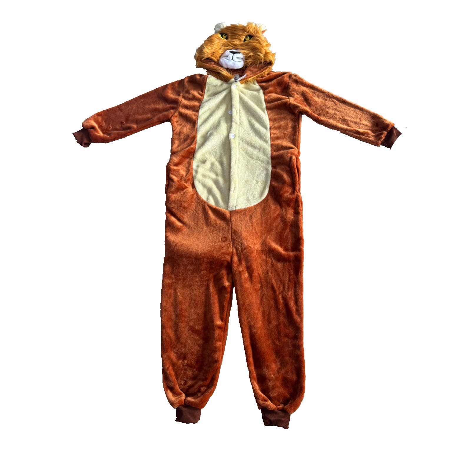 Generico Pigiama Intero Animali Donna, Tuta Intera in Peluche Onesies Morbido E Caldo Kigurumi Onesie Unisex per Adulti Ideale Costume Carnevale Halloween