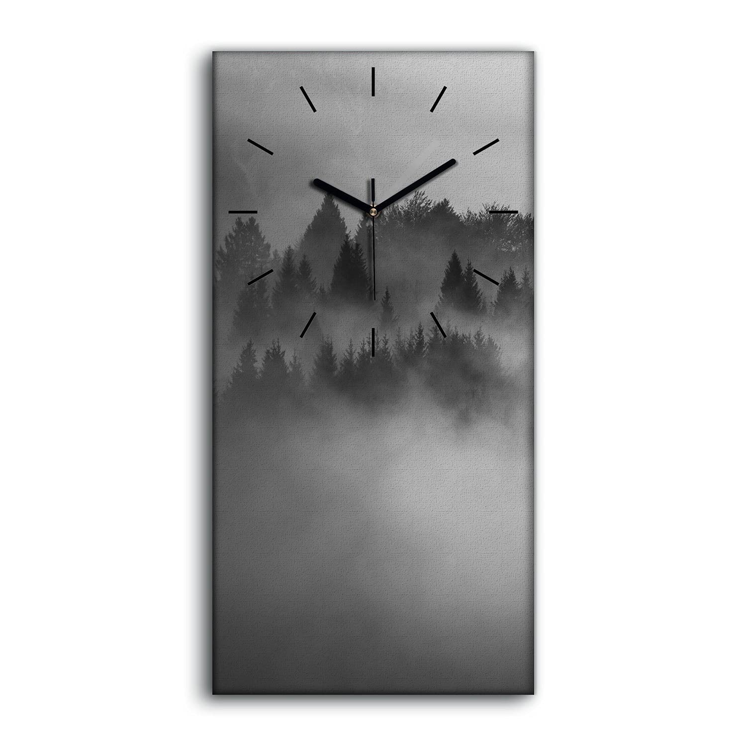 Horloge sur Toile Décoration Art Mural Salon Chambre Image Paysage 30x60