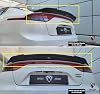 M&S Matte Black ABS R4TEN Duckbill Spoiler Compatible with Kia Stinger 2018-2022