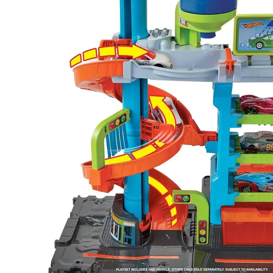 Amazon.com: Hot Wheels City Mega Car Wash : Toys & Games