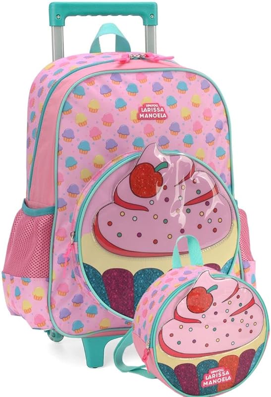 Kit Mochila Rodinha Infantil Larissa Manoela Up4You 37822 (Rosa) em oferta na Shopee Kit Mochila Rodinha Infantil Larissa Manoela Up4You 37822 (Rosa) em oferta na Shopee