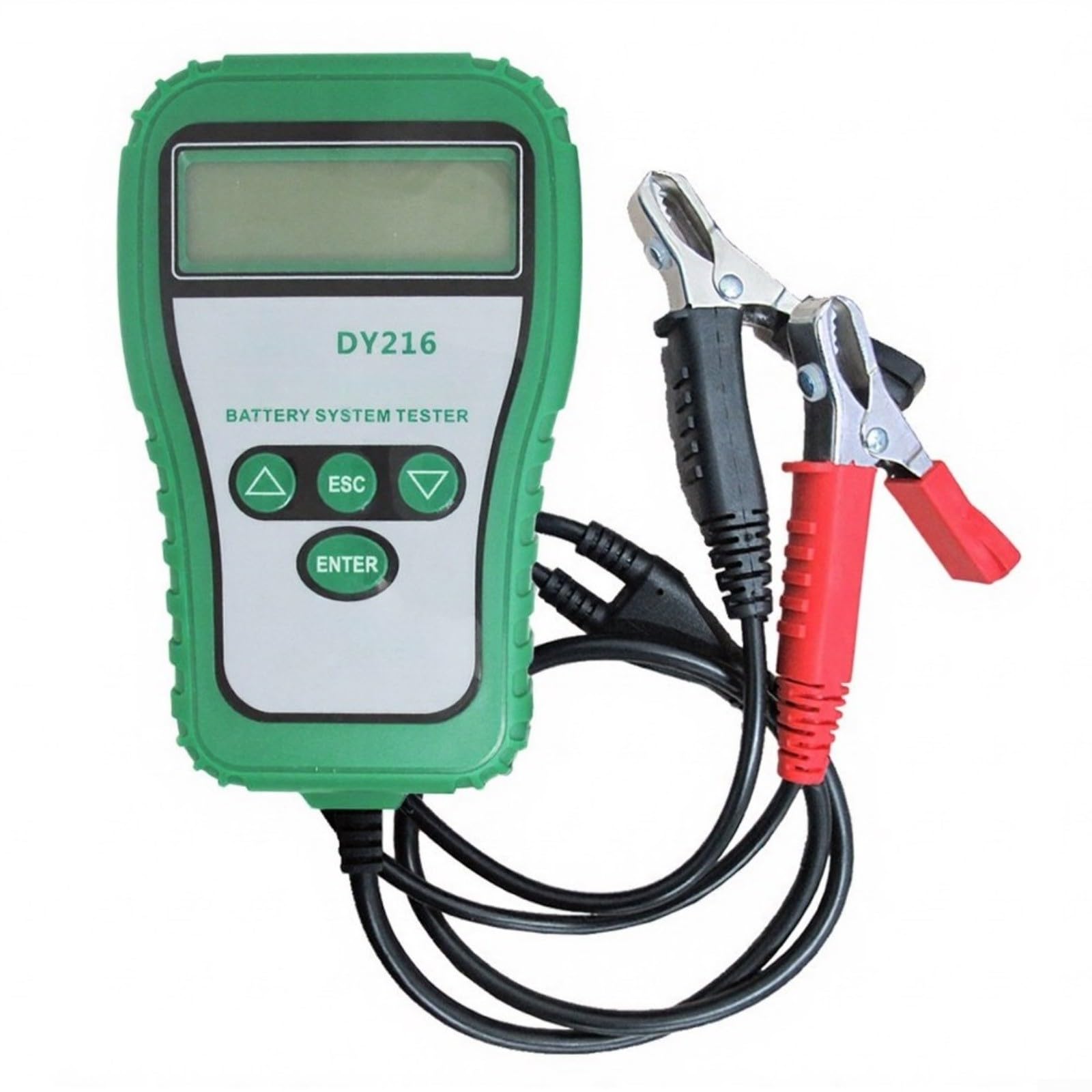 Tester per batteria per officina auto, dispositivo DY216 con display chiaro