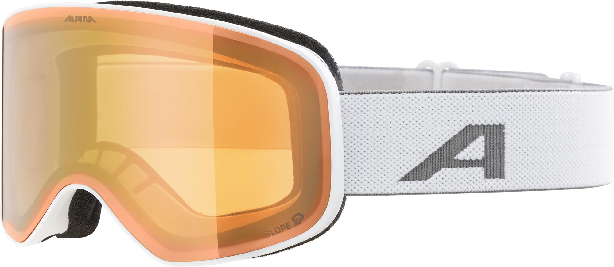 ALPINA Slope Q Maschere da sci Unisex - Adulto (Pacco da 1)