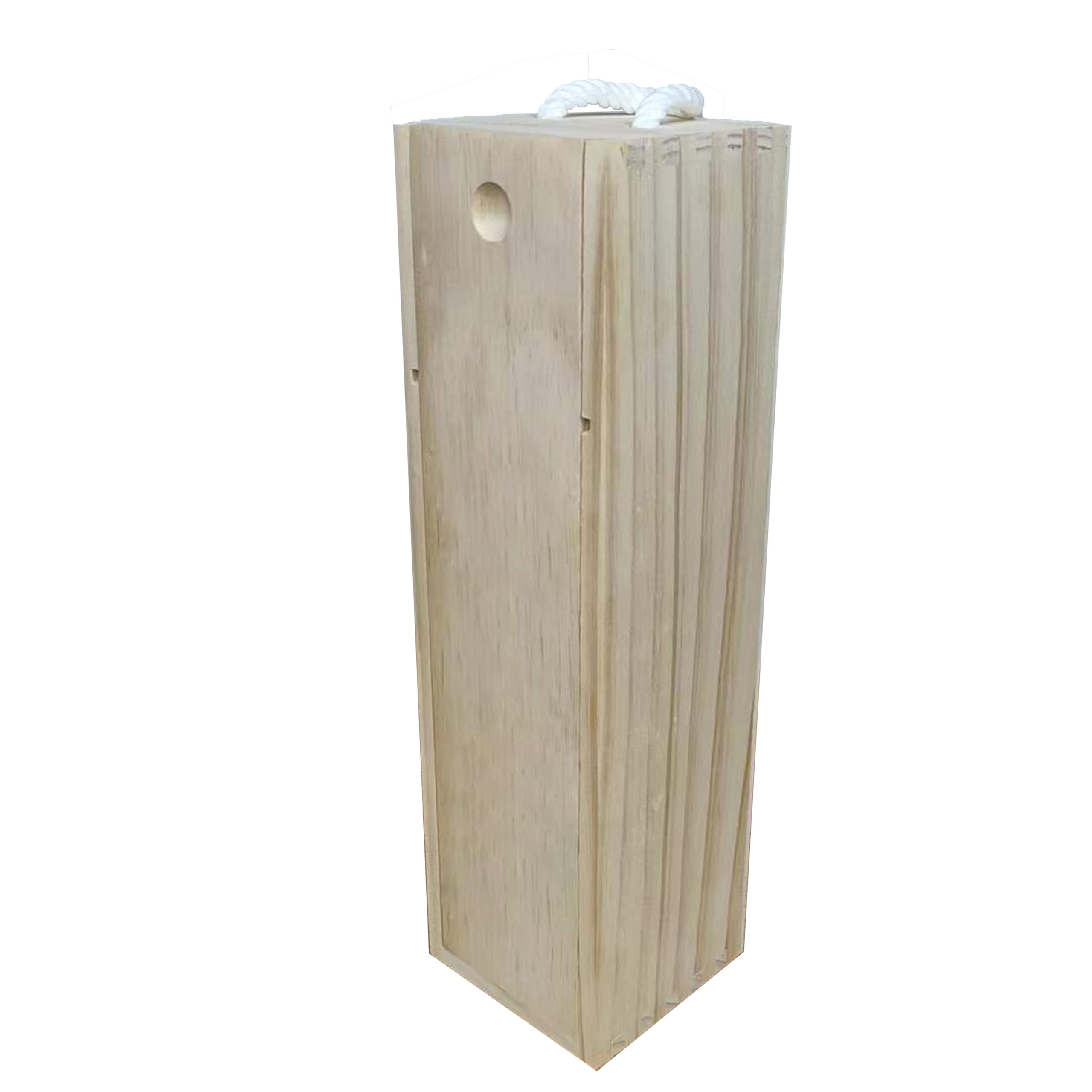 ARTAWEIN 3 cajas de vino de madera sin terminar con asas para manualidades, regalos, cumpleaños y fiestas de inauguración de la casa, personalizables con pintura, grabados e impresiones (13.7 x 4