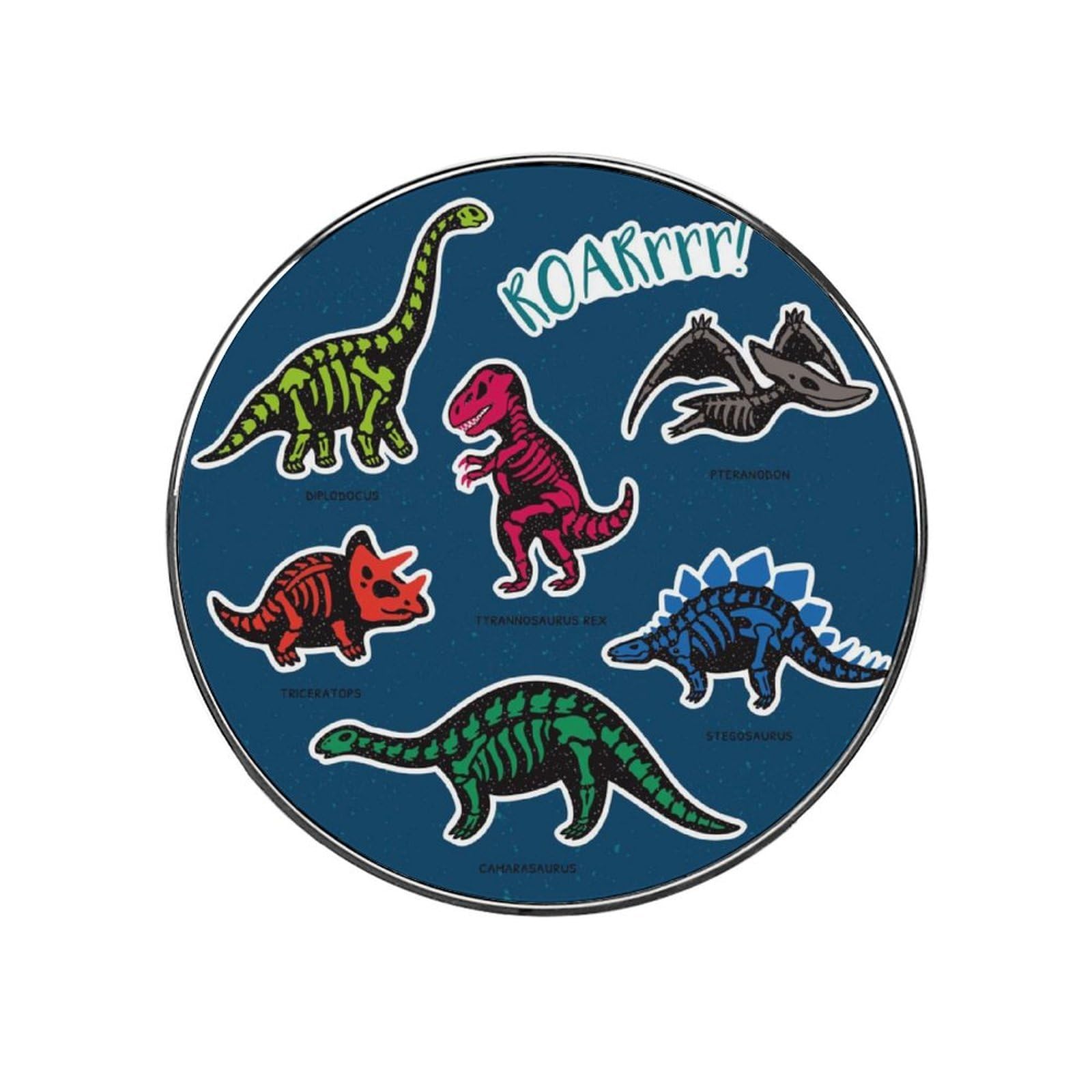 Cartoon Dinosaur Refrigerator Magnet Decorative Locker Magnet For Kitchen And Office Home Décor