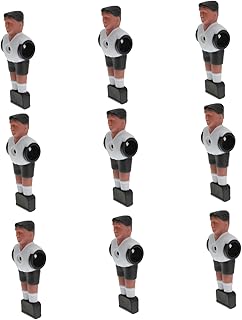 Toddmomy Acessórios 9 Pçs De Futebol De Mesa Homens Vara Jogador De Pebolim Máquina De Futebol Peças De Reposição Jogador De Futebol De Mesa Substituição Acessórios De Mesa Acessórios