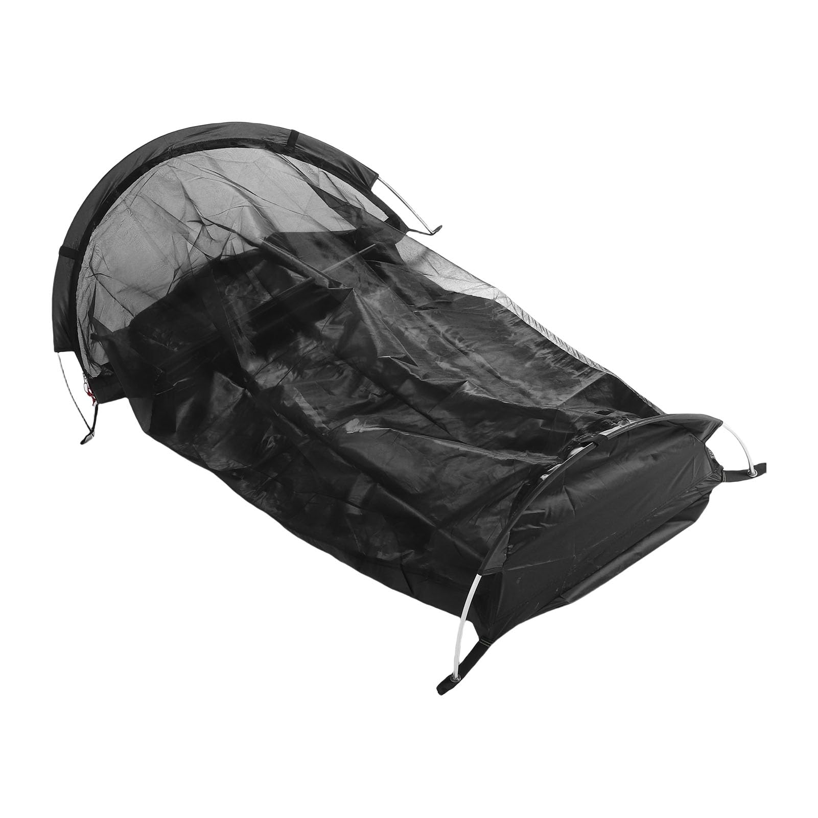 RiToEasysports Zanzariera, Riparo Pieghevole in Rete da Campeggio per Atleti All'aperto, Campeggio, Spiaggia (BLACK)
